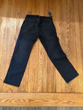 Hollister Mens straight black jean